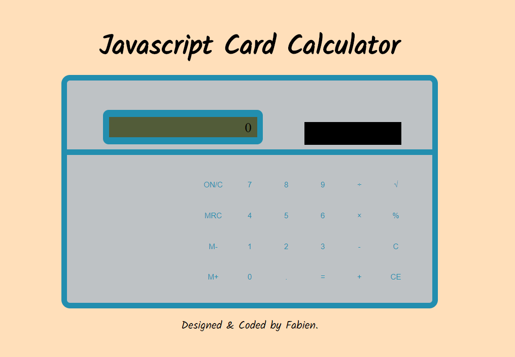 Javascript Calculator