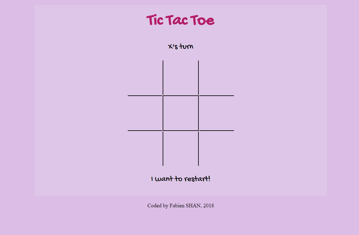 Tic Tac Toe